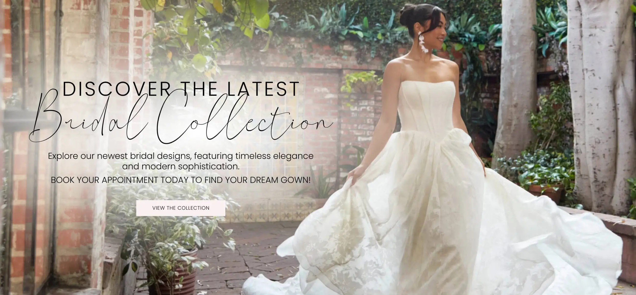 Bridal Collection Desktop Banner
