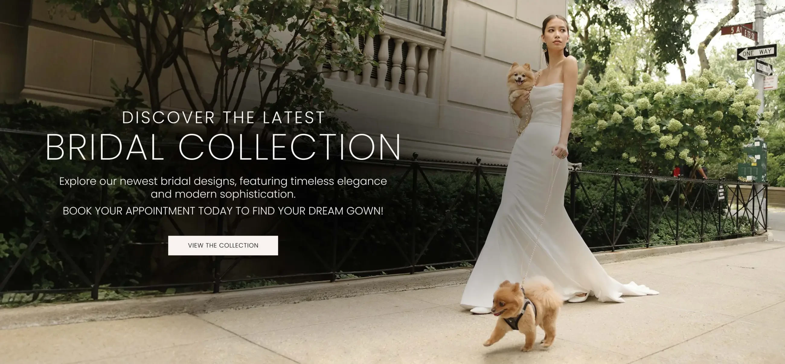 Bridal Collection Desktop Banner